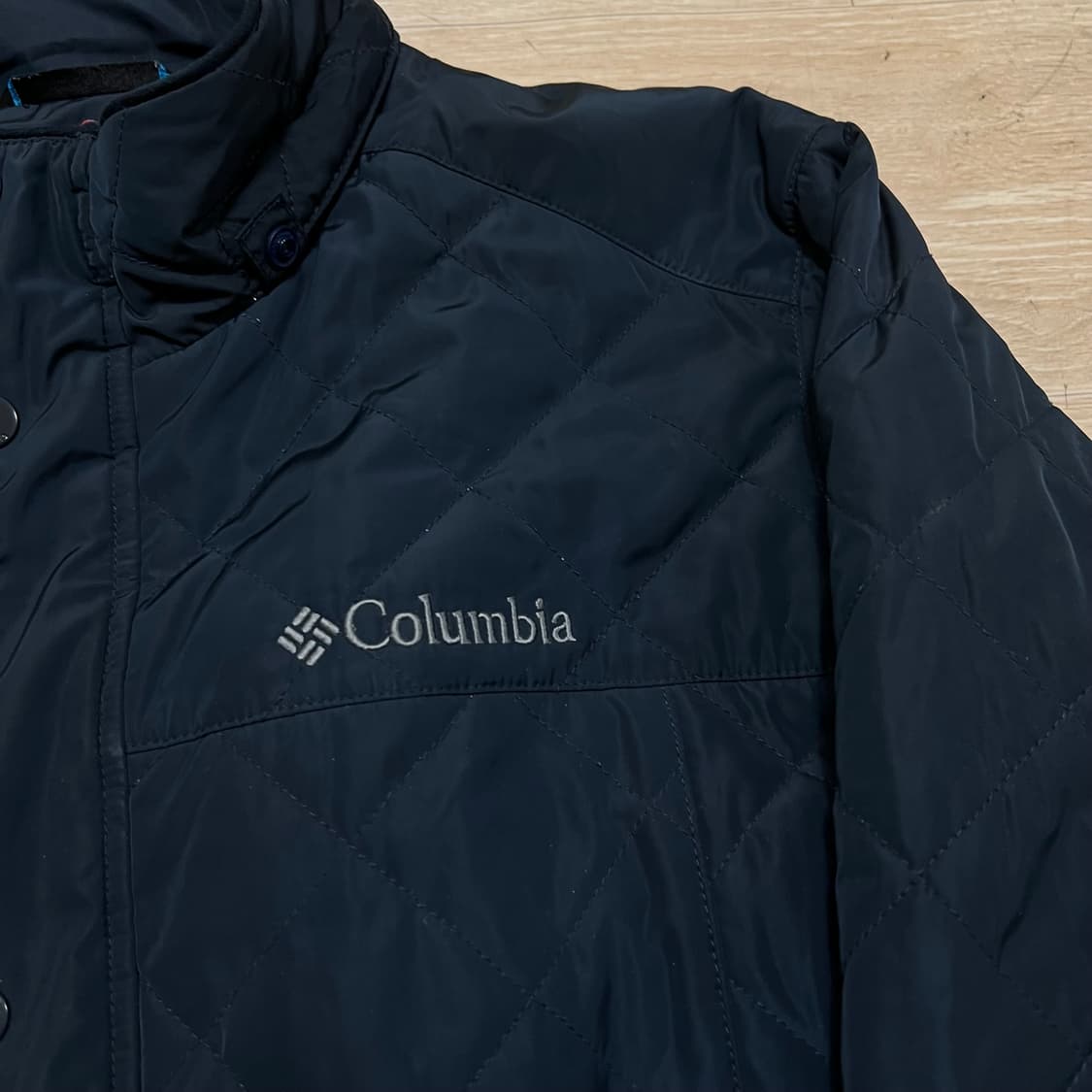 컬럼비아 옴니히트 퀼팅 경량패딩 점퍼 [네이비] L/100 상품이미지4
