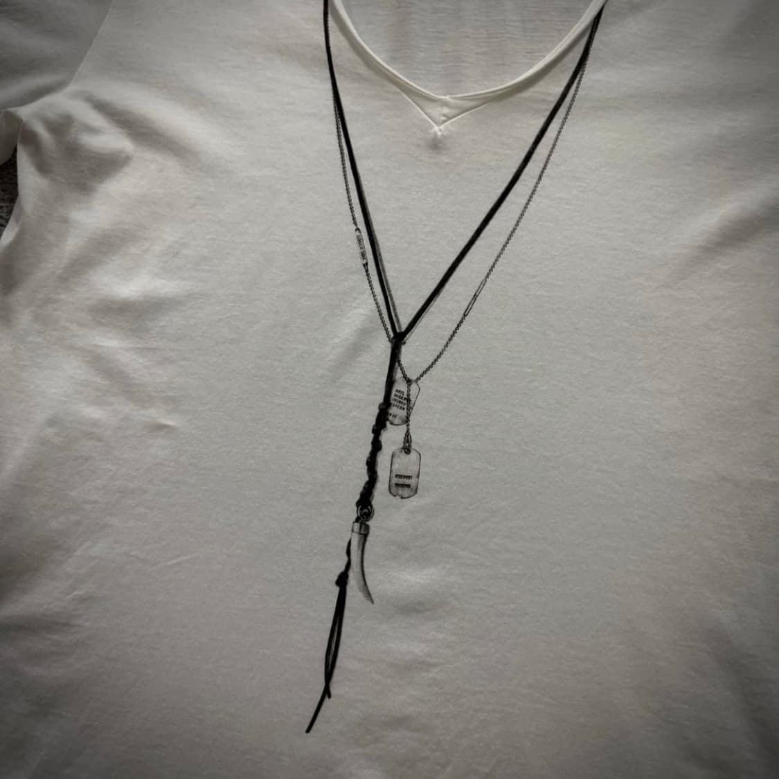 Neil barrett necklace t-shirt 상품이미지3