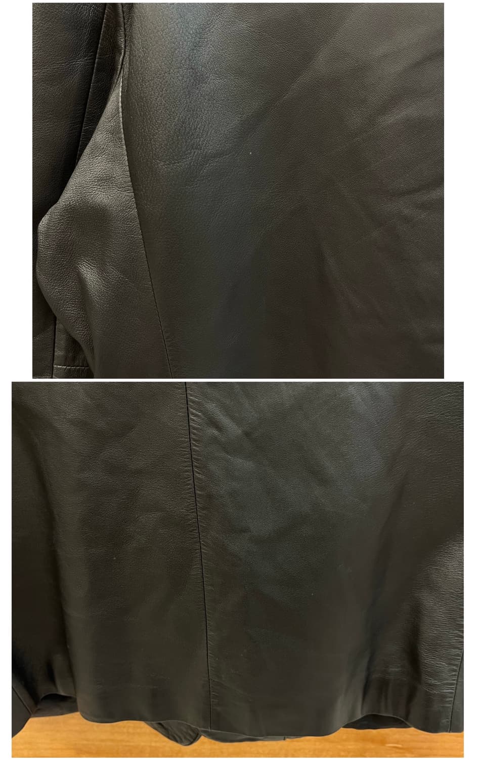 빈티지 양가죽 레더 자켓 블랙 105 #csz3956 상품이미지8