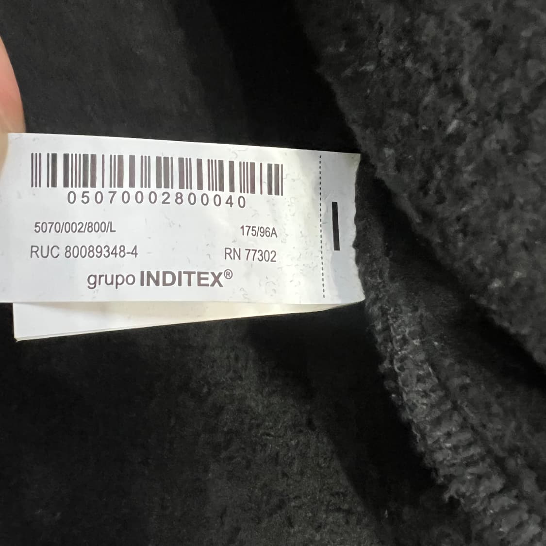 L) ZARA 자라 큐빅 스터드 오버핏 크롭 맨투맨티셔츠 맨투맨티 상품이미지6