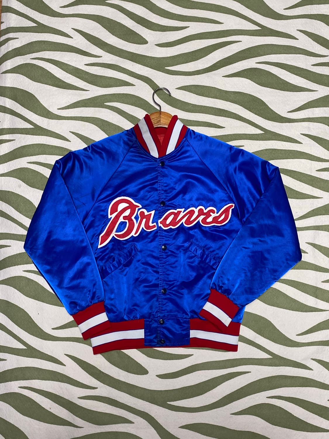 스타터 90s 애들란타 브레이브스 스타디움 바시티자켓 상품이미지1