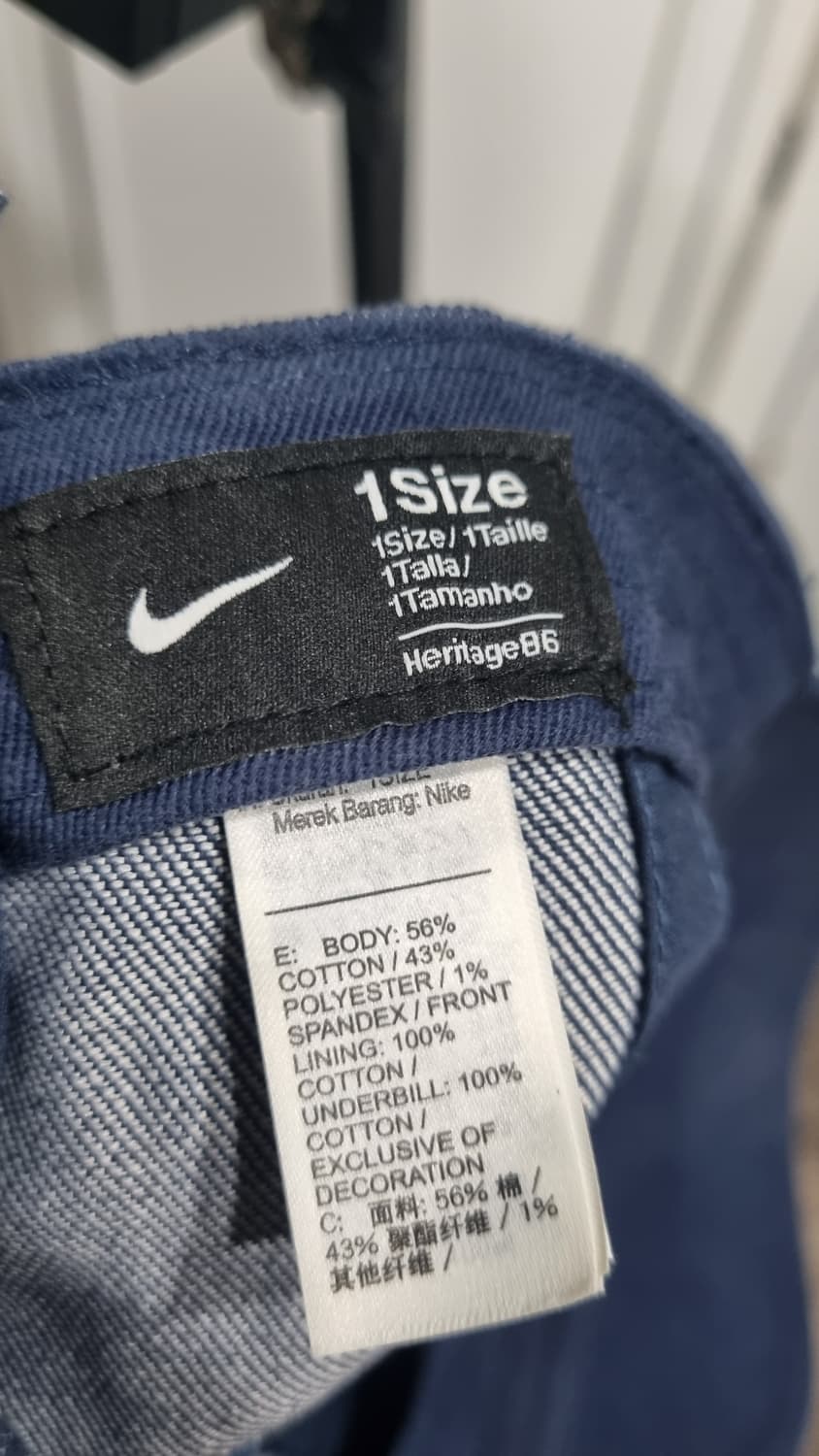 나이키 데님 모자(볼캡) 원사이즈 상태좋음 상품이미지5