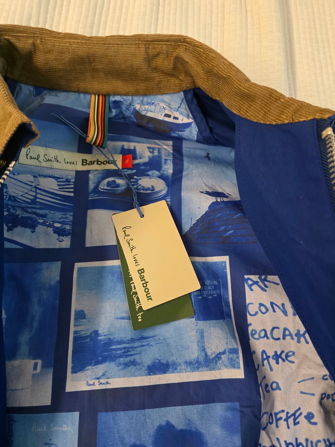 바버 X 폴스미스 Sugarloaf Bedale 자켓 로얄블루 / XL 상품이미지9