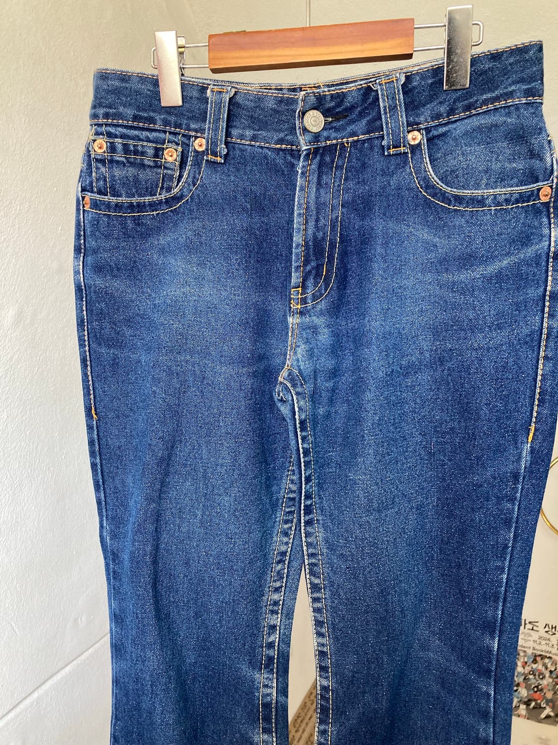 리바이스 LEVIS 901 중청 스트레이트 진 상품이미지2