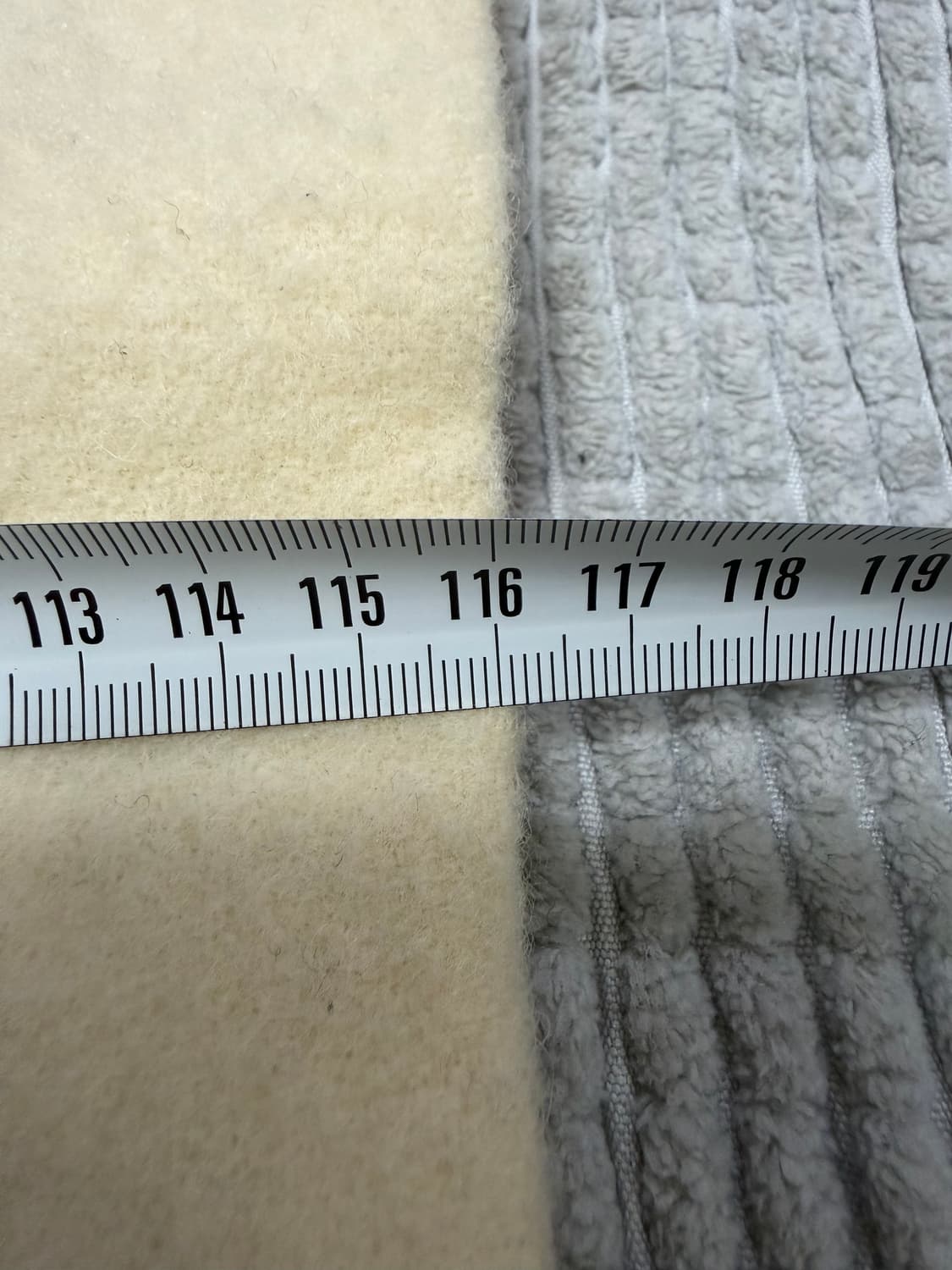 ZELE de ZEAL 80s 아이보리 더블 롱코트  상품이미지7