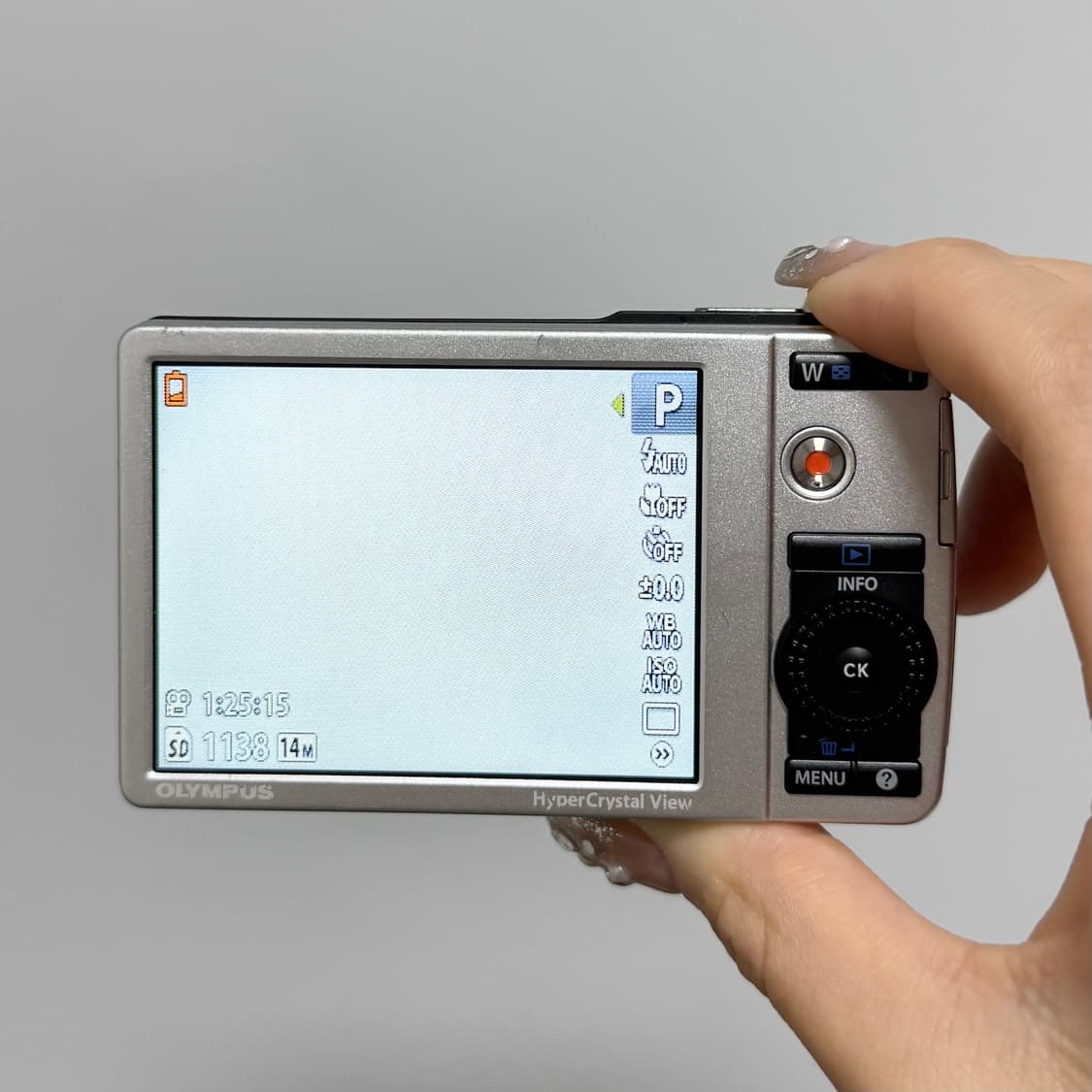 [S급] 올림푸스 뮤 7040 mju 블루 상품이미지7