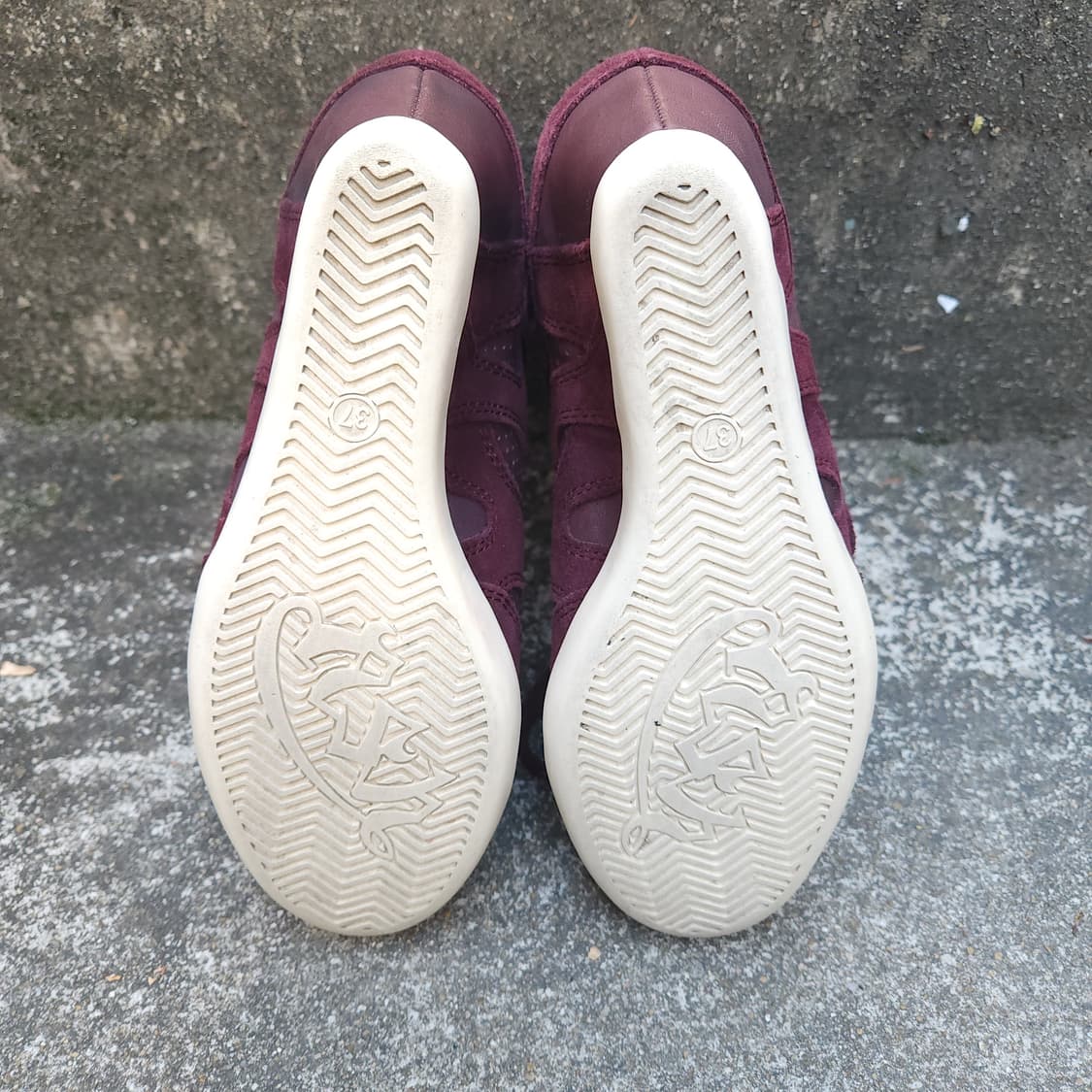 [37] ASH 스웨이드 웨지힐 스니커즈 (240) 상품이미지7