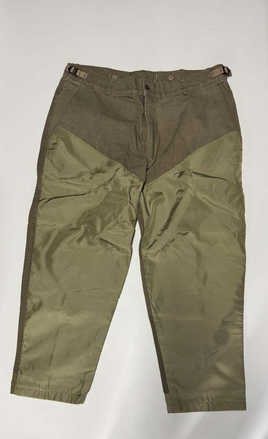 희귀!! 90s 컬럼비아 빅 사이즈 투톤 베이지 워크팬츠 37.7인치 상품이미지1