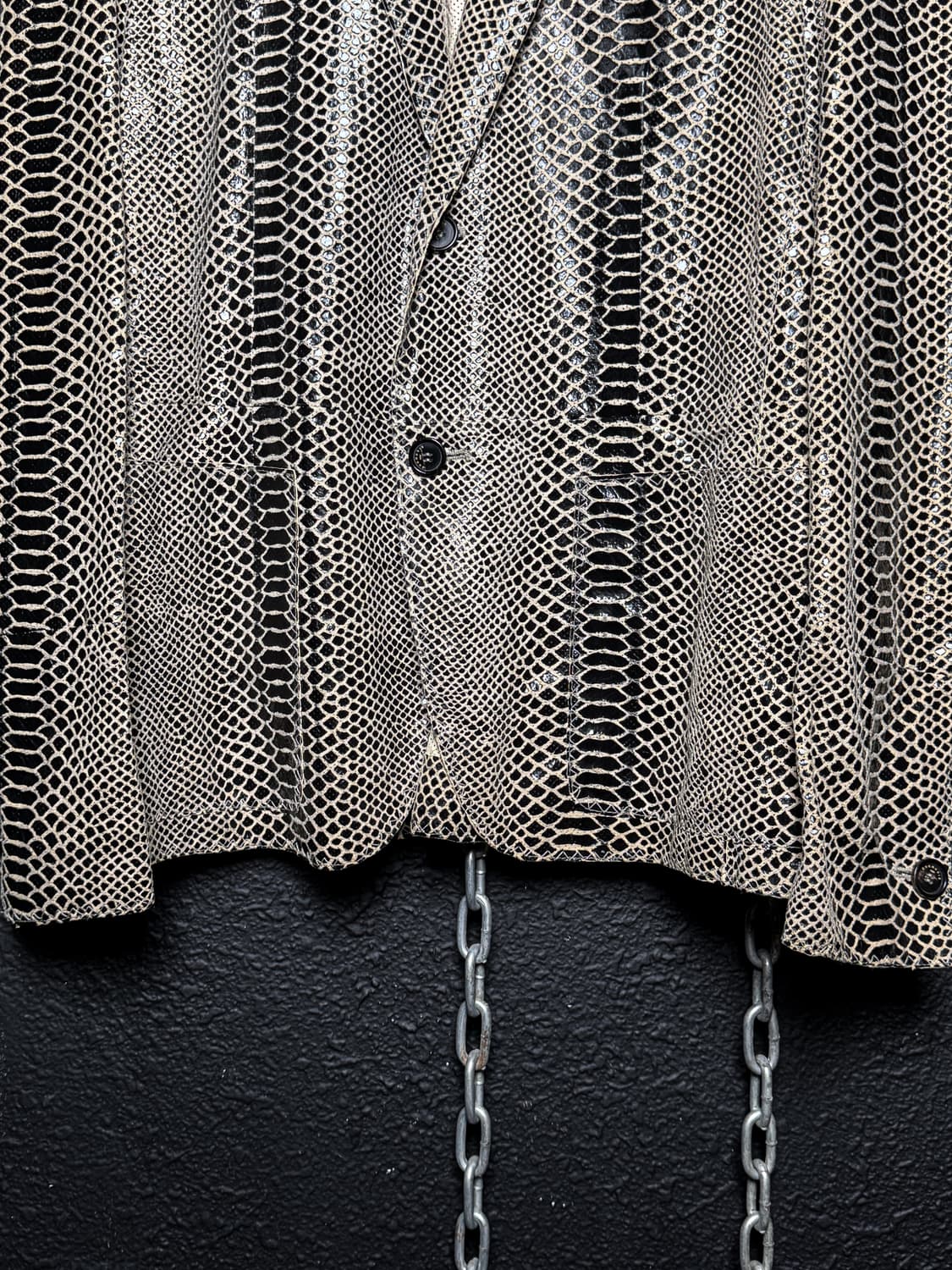 John Richmond – Python Lamb Skin jacket  상품이미지8