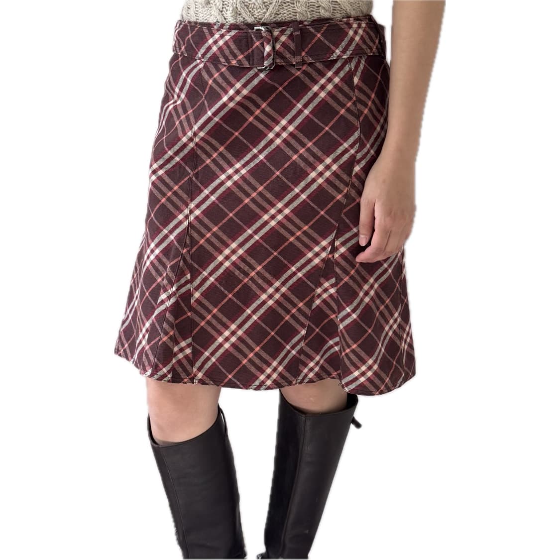 BURBERRY BLUE LABEL CHECK PATTER SKIRTS 상품이미지1
