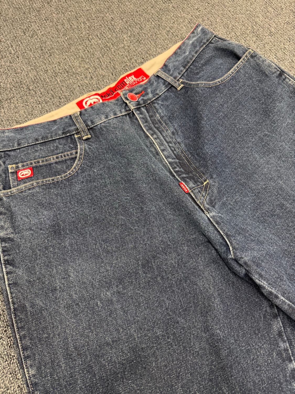 OS) ECKO UNLTD 빈티지 올드스쿨 데님 워크팬츠 상품이미지2