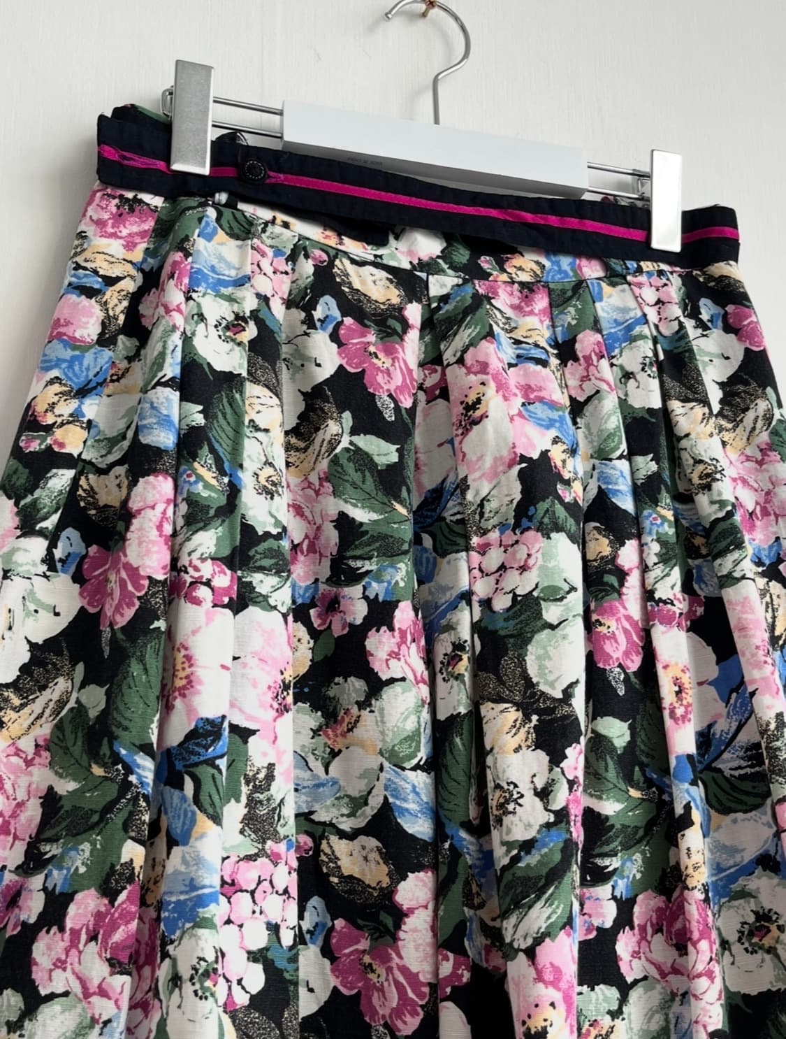 meico 로즈가든 플라워 레이스 플레어 스커트 상품이미지4