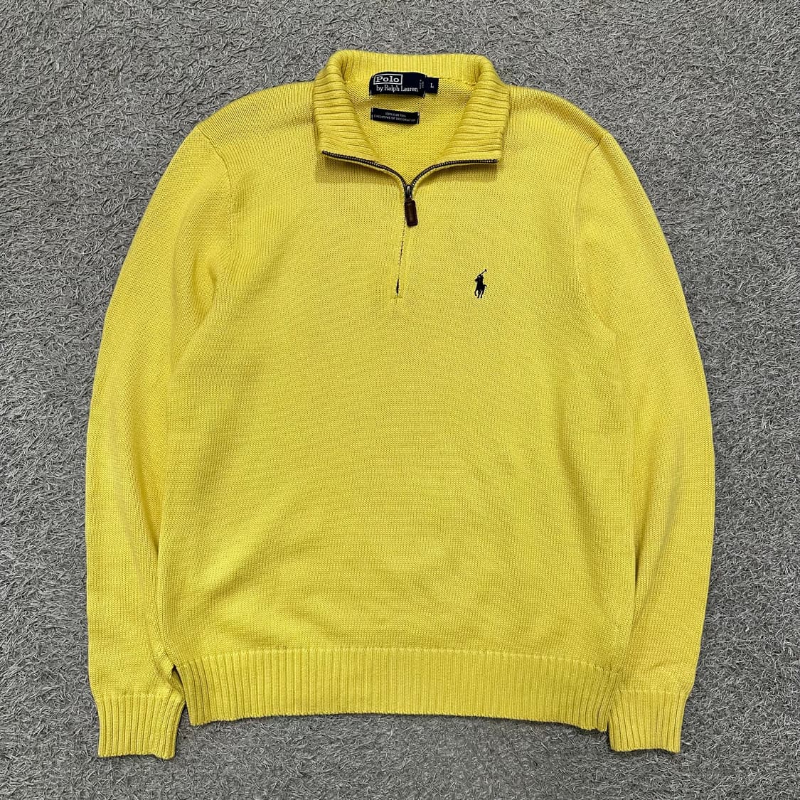 [100] 폴로 반집업니트 상품이미지2