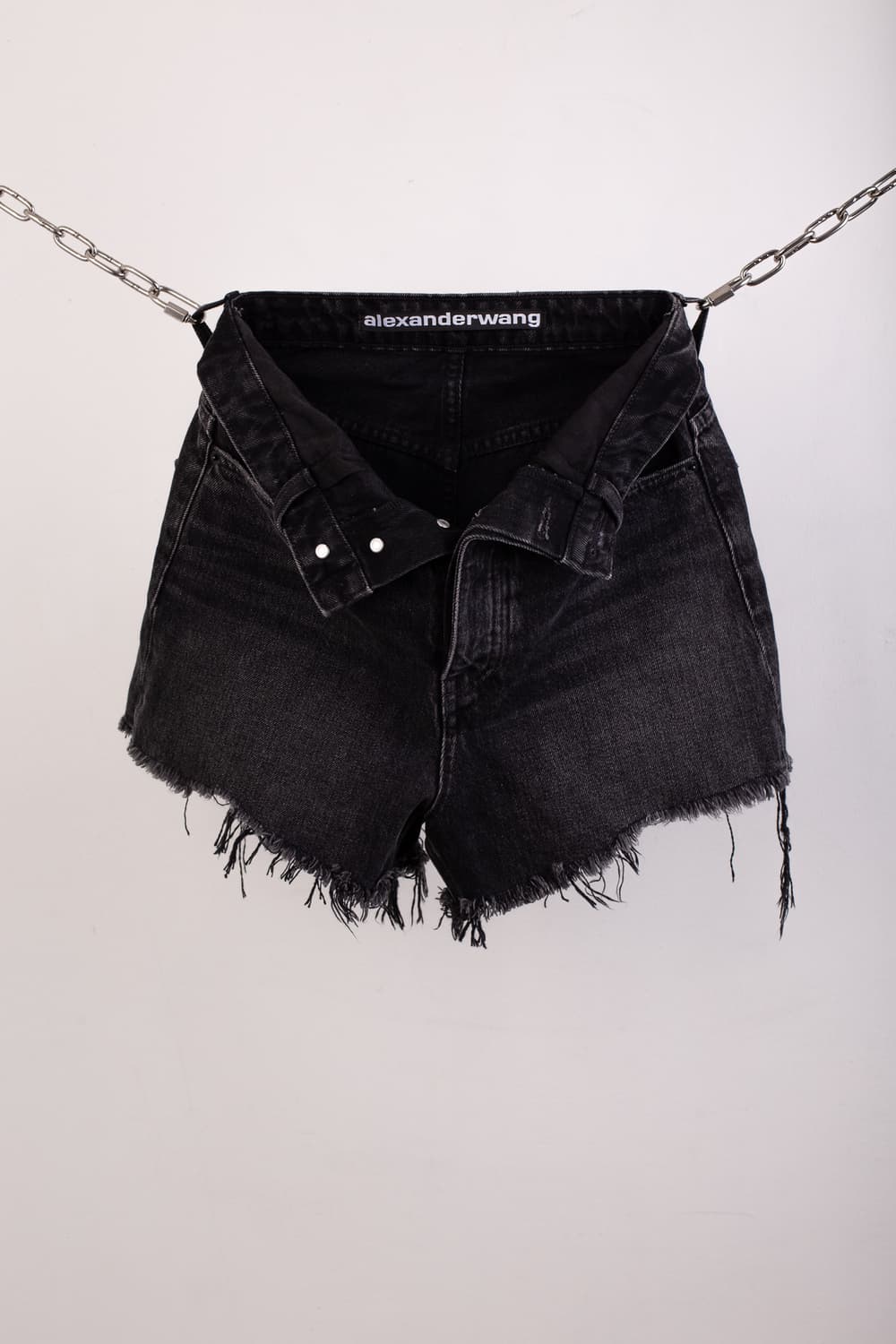 ALEXANDER WANG FOLD OVER DENIM SHORTS 상품이미지5