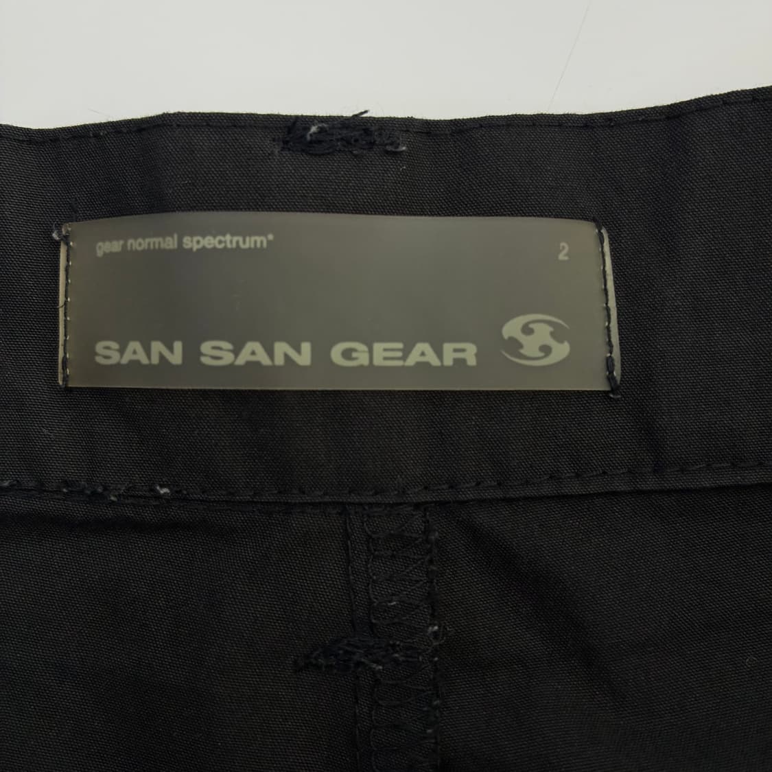 San San Gear  산산기어 블랙 나일론 카고팬츠 (Size 2) 상품이미지6