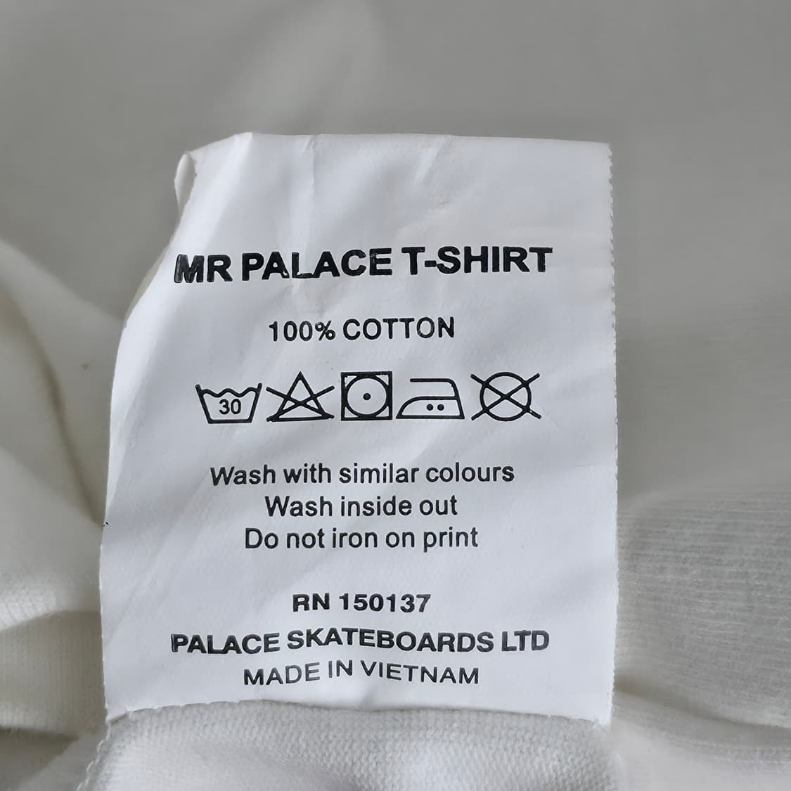 [L] 팔라스 트라이스티커 팩 티셔츠 화이트 상품이미지6