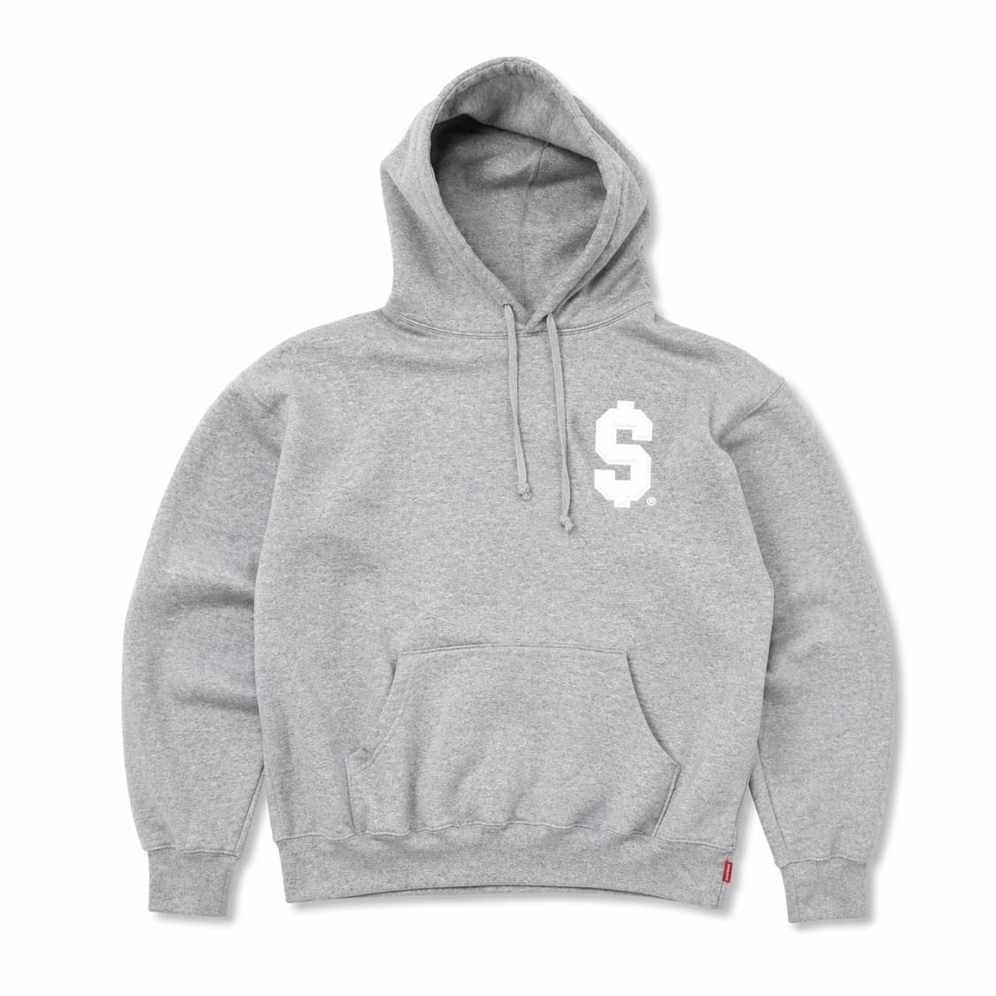 24SS 슈프림 $로고 후드 스웨트 헤더 그레이 상품이미지1