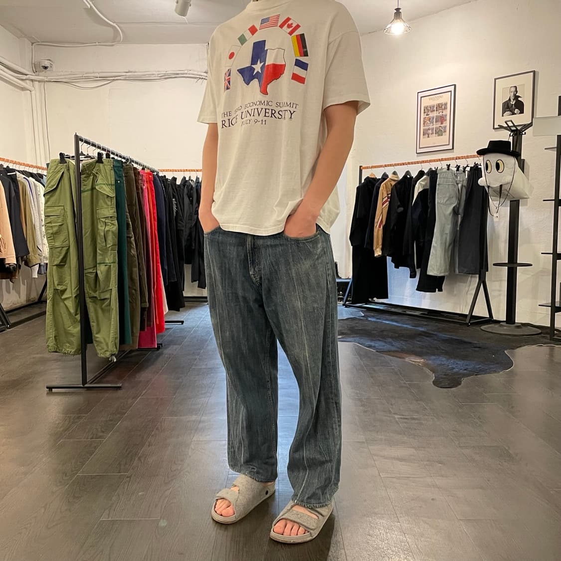 아워레가시 써드컷 데님팬츠 상품이미지4