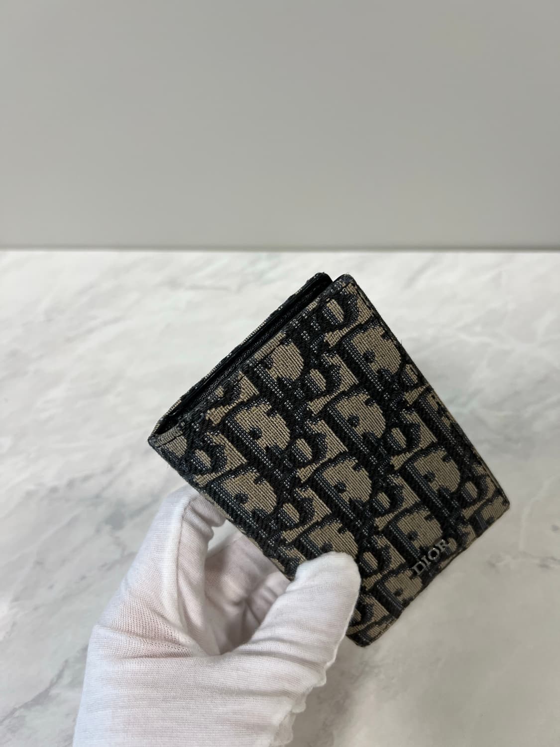 디올 오블리크 자카드 오거나이저 지갑 상품이미지4