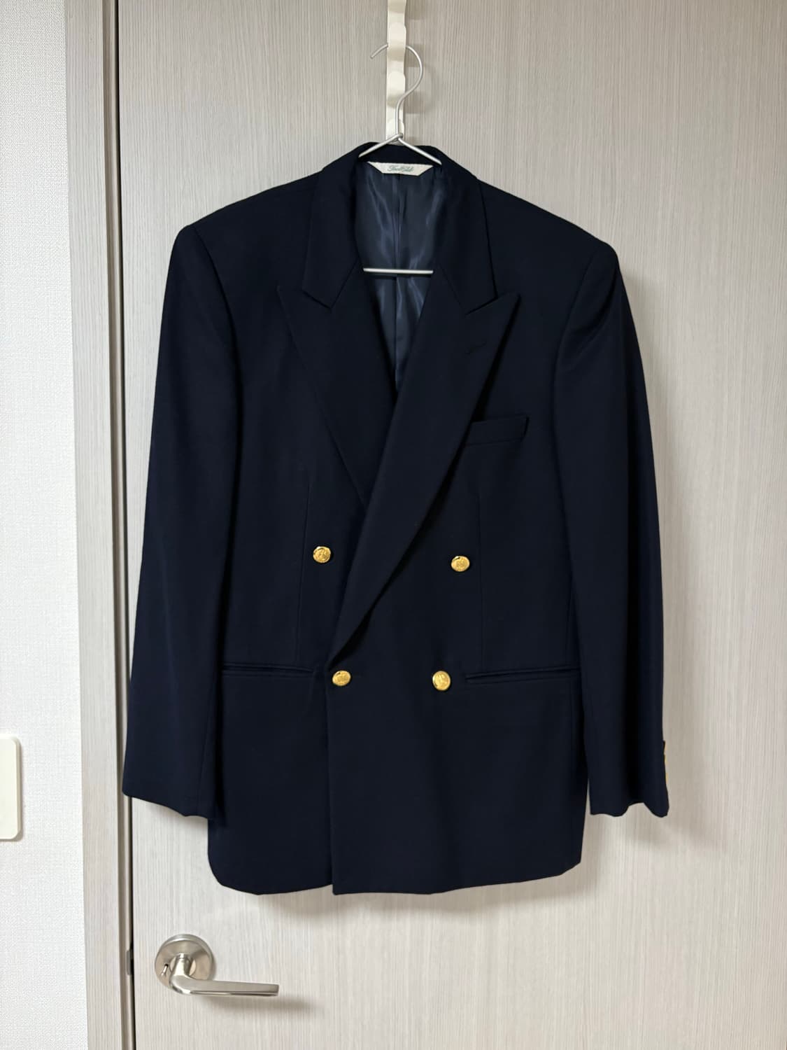 빈티지 금장 버튼 더블 블레이저 자켓 97-100 상품이미지1