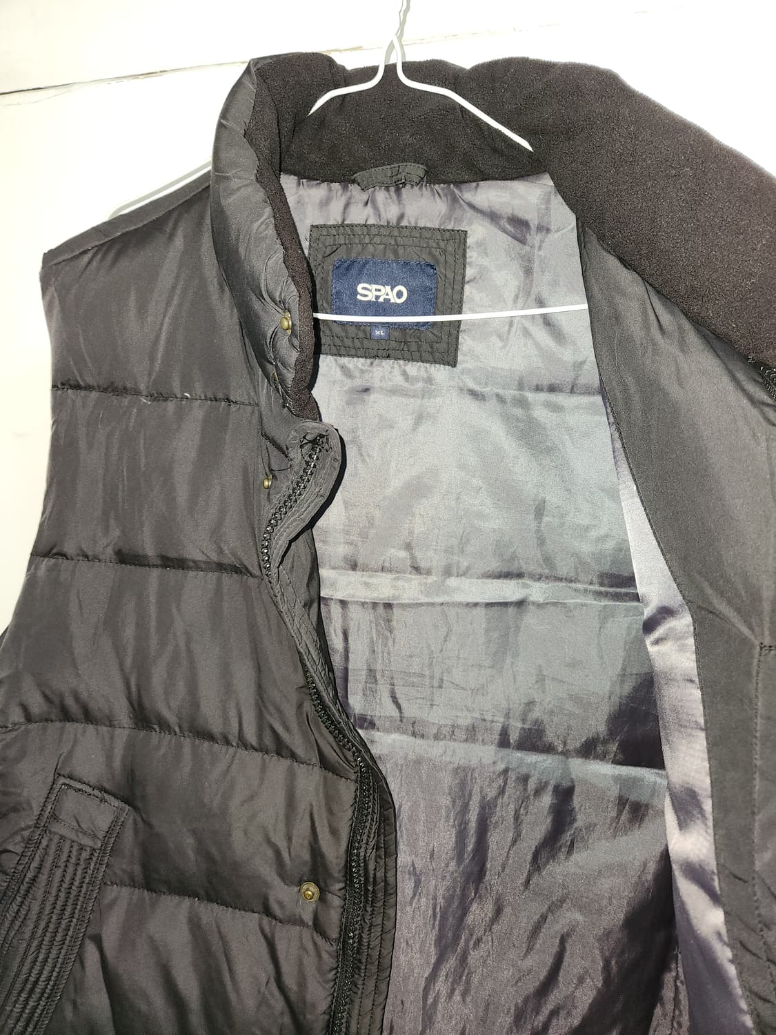 스파오 오리털 패딩 조끼XL 상품이미지3