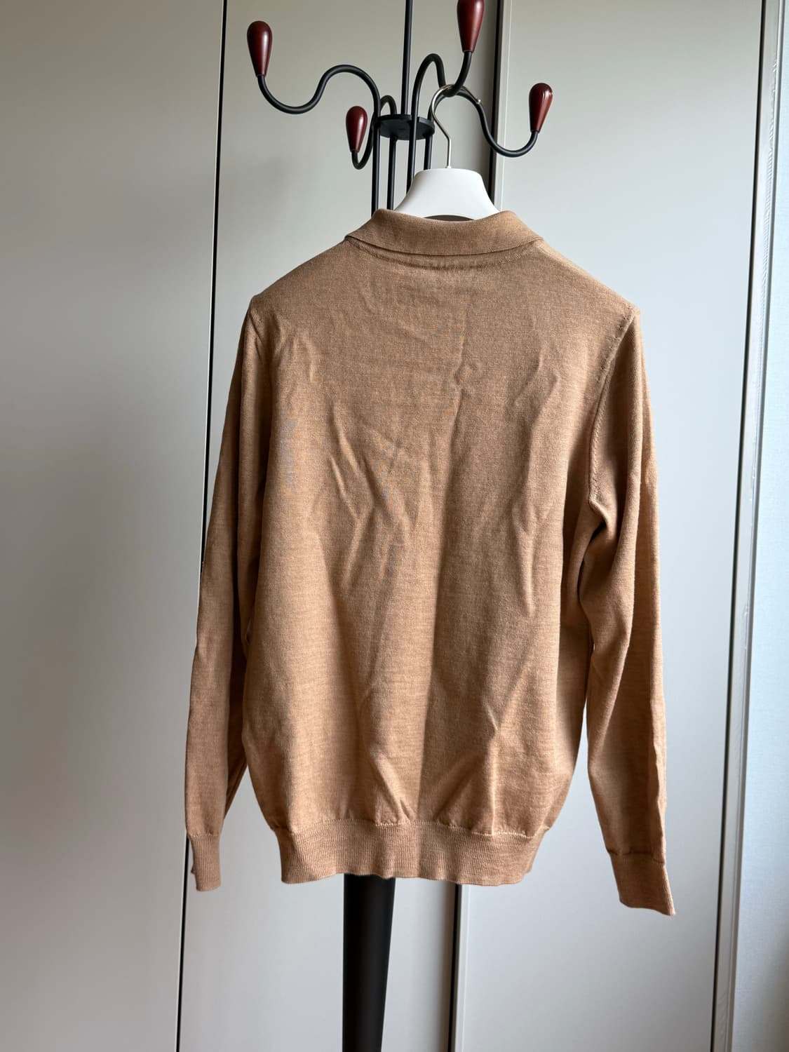 [M] A.P.C. Collar Sweater Beige 상품이미지5