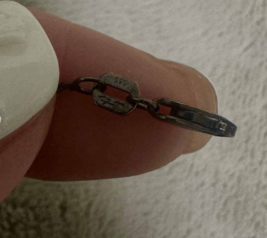 페르테 14k 블랙 목걸이 상품이미지4