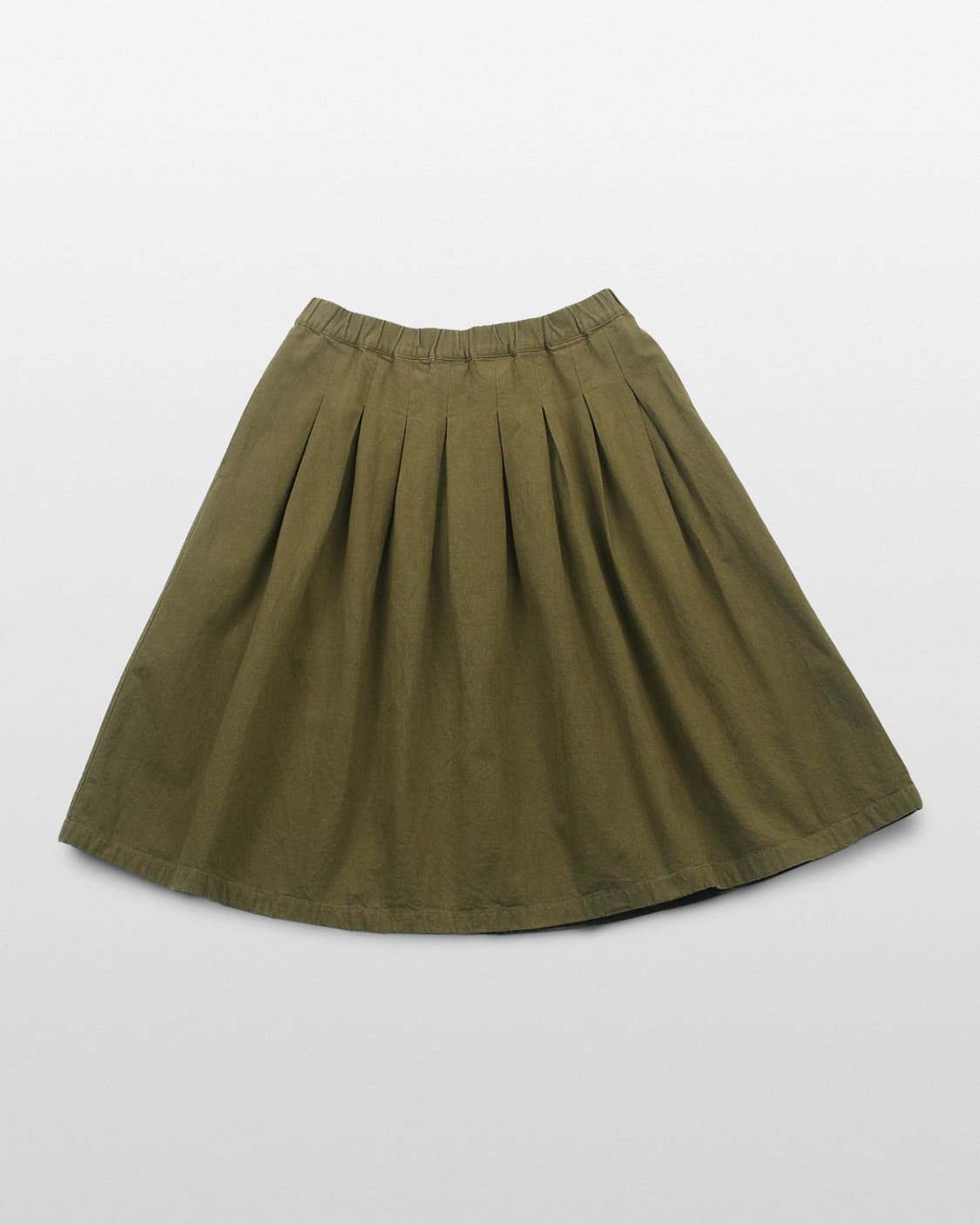 SUNNY CLOUDS Cotton Pleated Skirt  상품이미지1