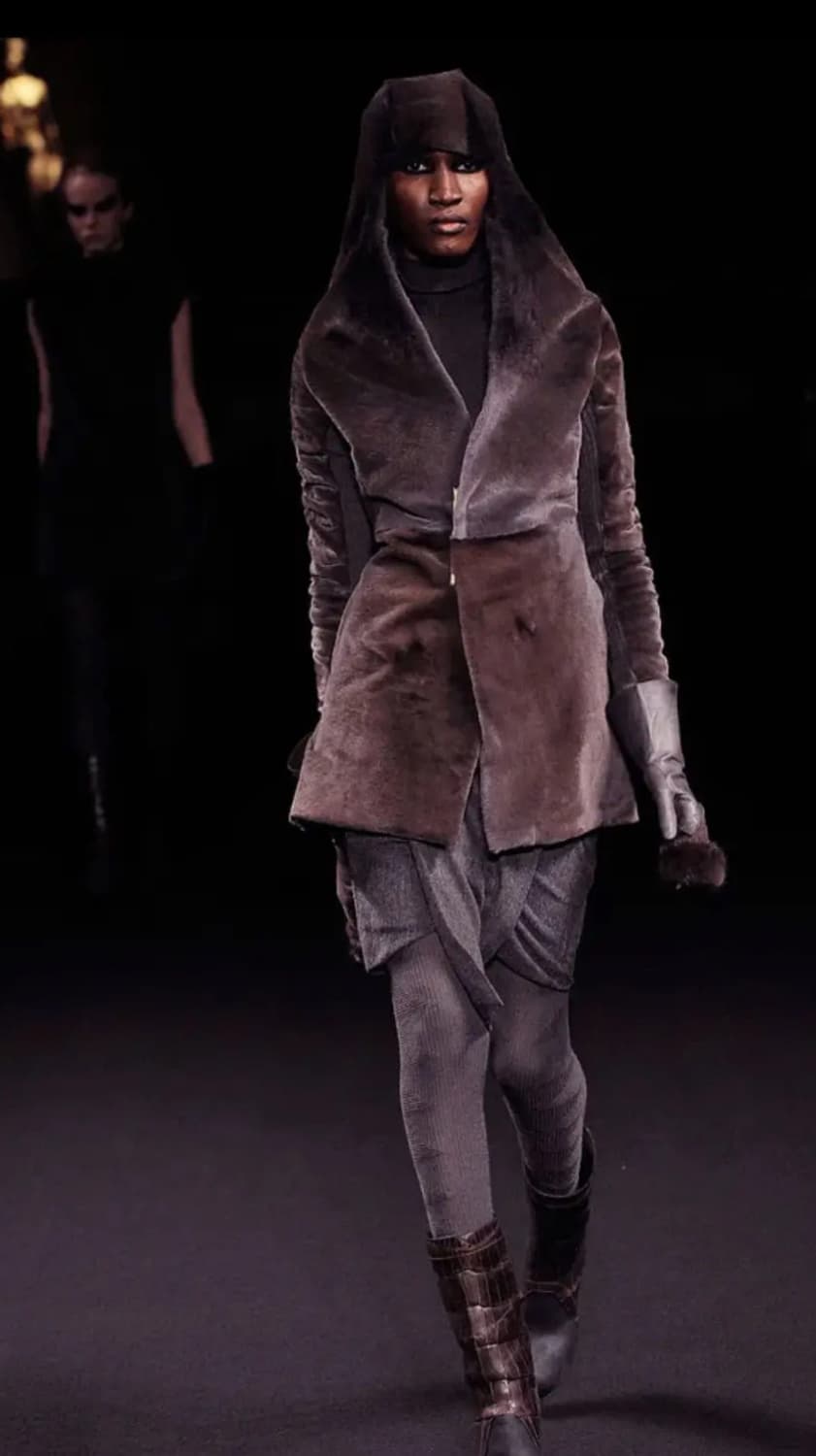 릭오웬스 어쌔신 레더롱코트 40 상품이미지6