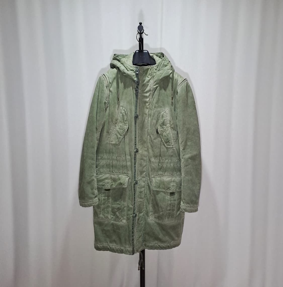 (택포) 디젤 가먼트 워싱 피쉬테일 야상 XL B371 상품이미지1