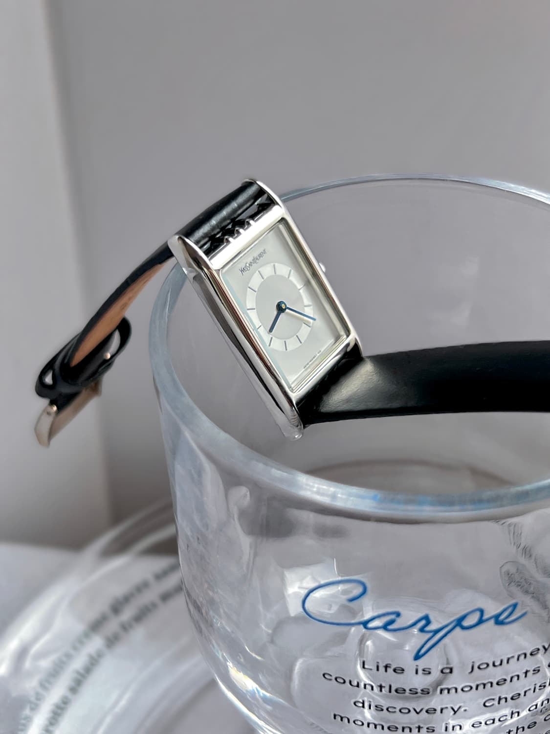 생로랑 렉탱글 시계 (남여공용) / 정품감정, 케어 상품이미지3