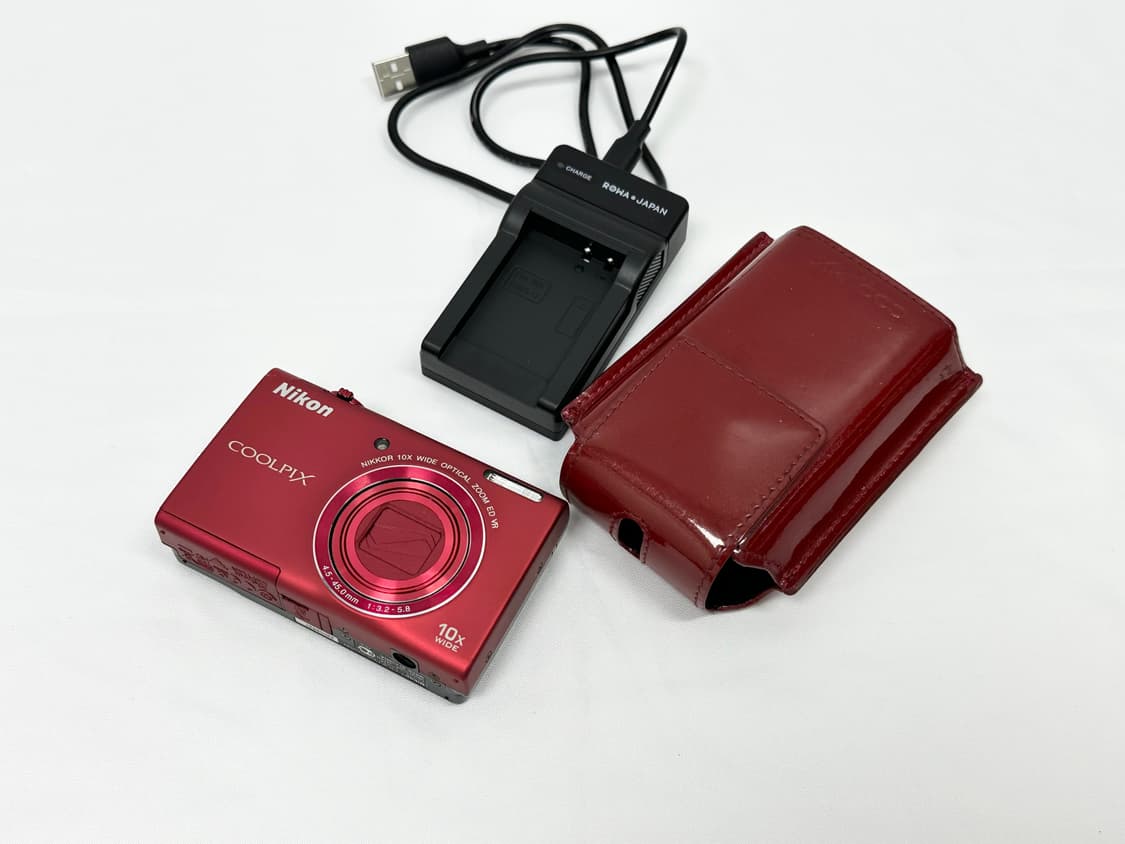 니콘 빈티지 디카 쿨픽스 S6200 레드 상품이미지8