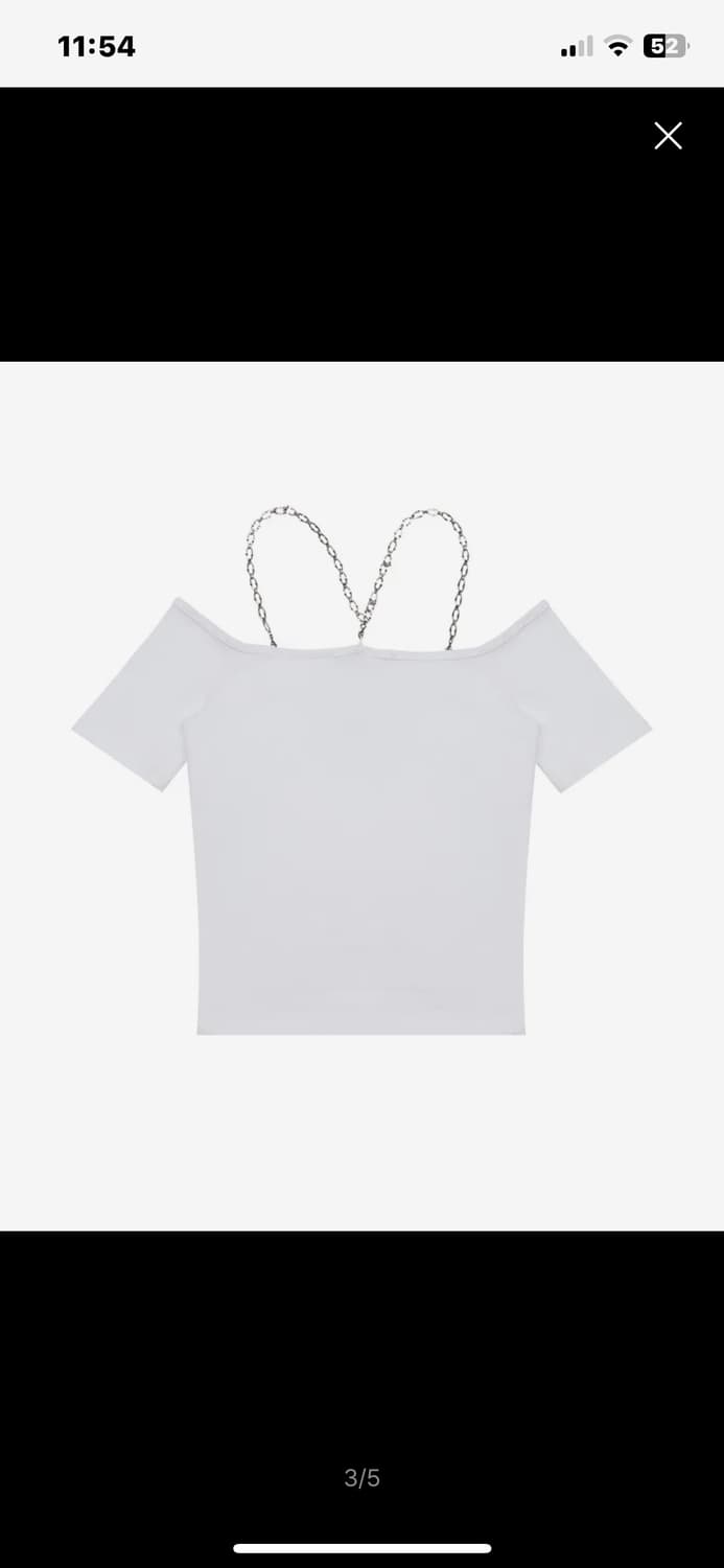 LUVISTRUE 체인 오프숄더 SU CHAIN OFF SHOULDER( 상품이미지4