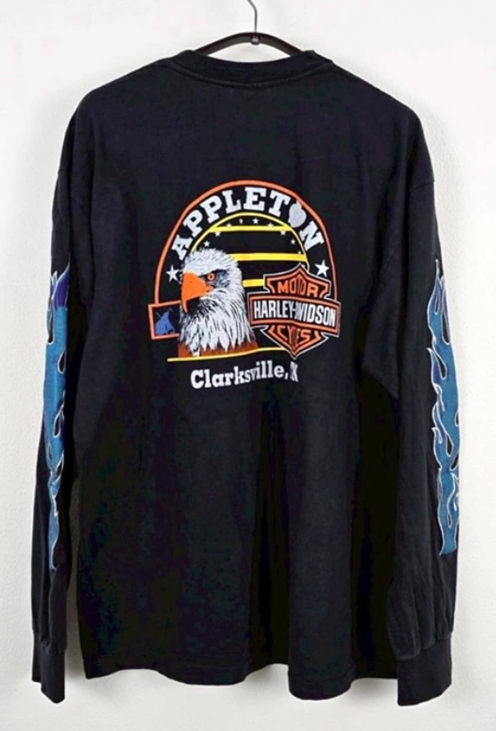 (rep) 빈티지 할리데이비슨 페이딩 롱슬리브bl 상품이미지2