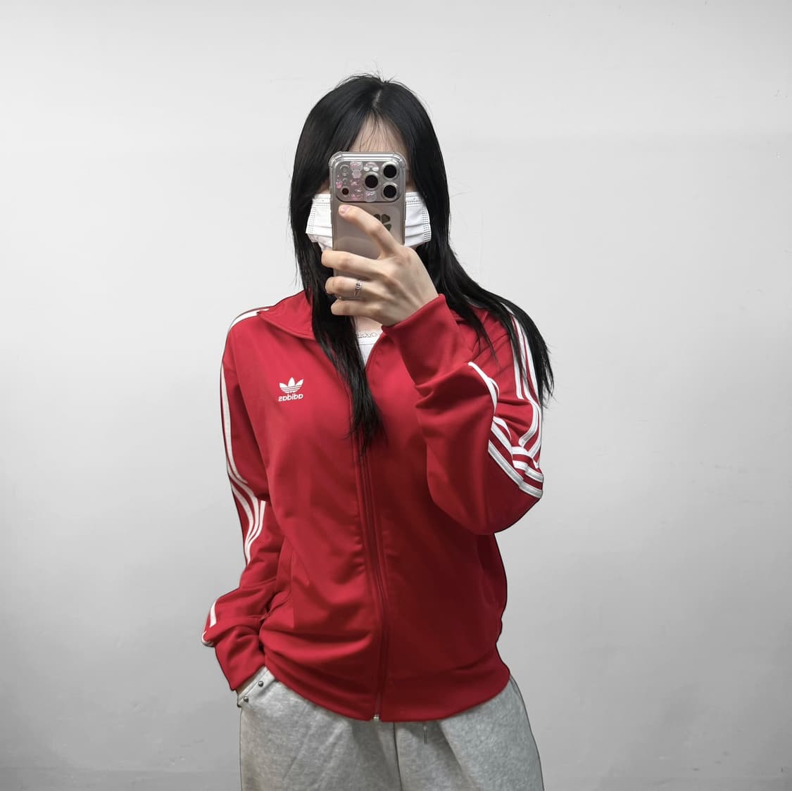 아디다스 파이어버드 트랙탑 져지 레드 상품이미지1