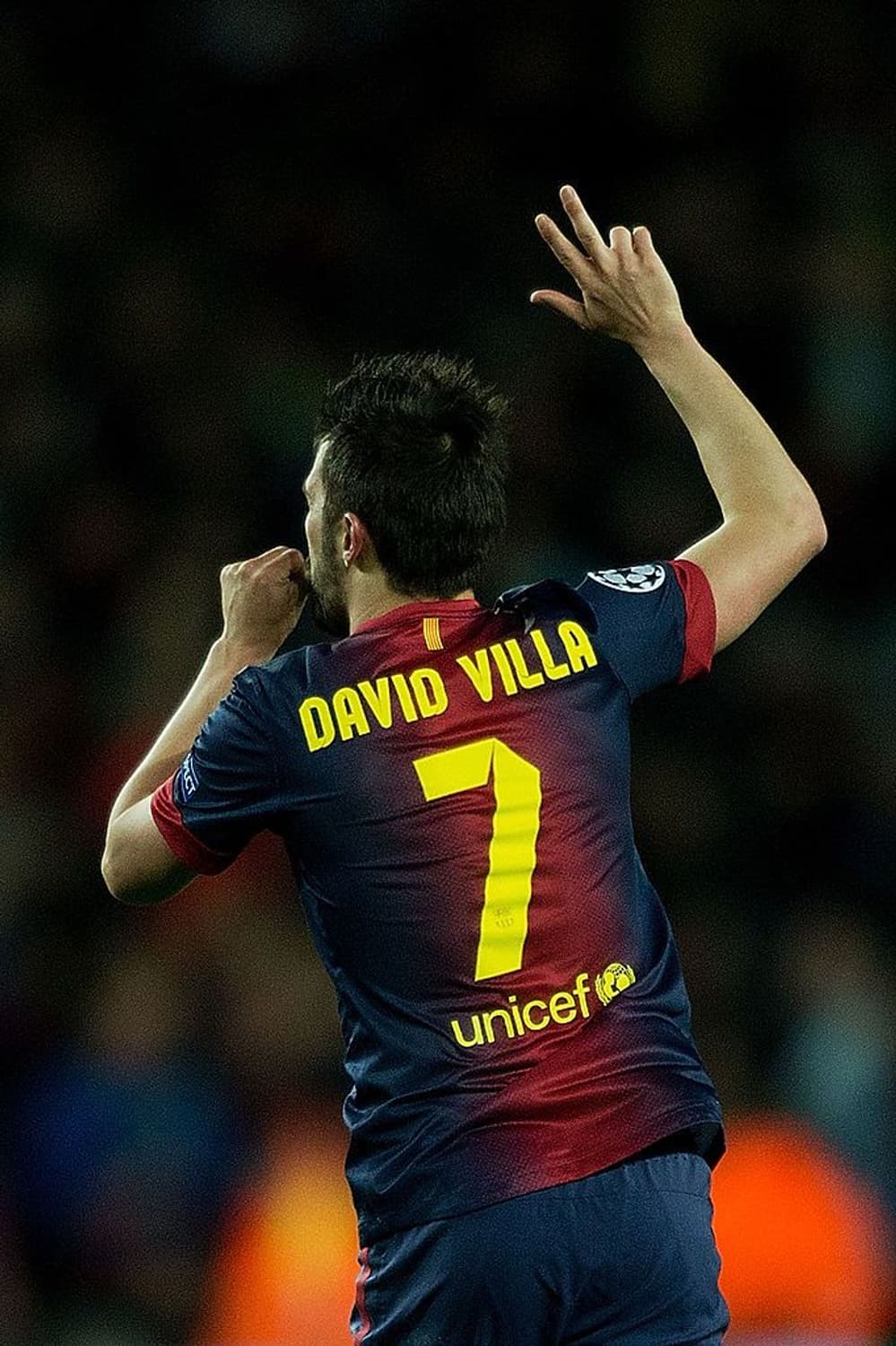 바르셀로나 12-13 다비드비야 긴팔 유니폼 상품이미지4