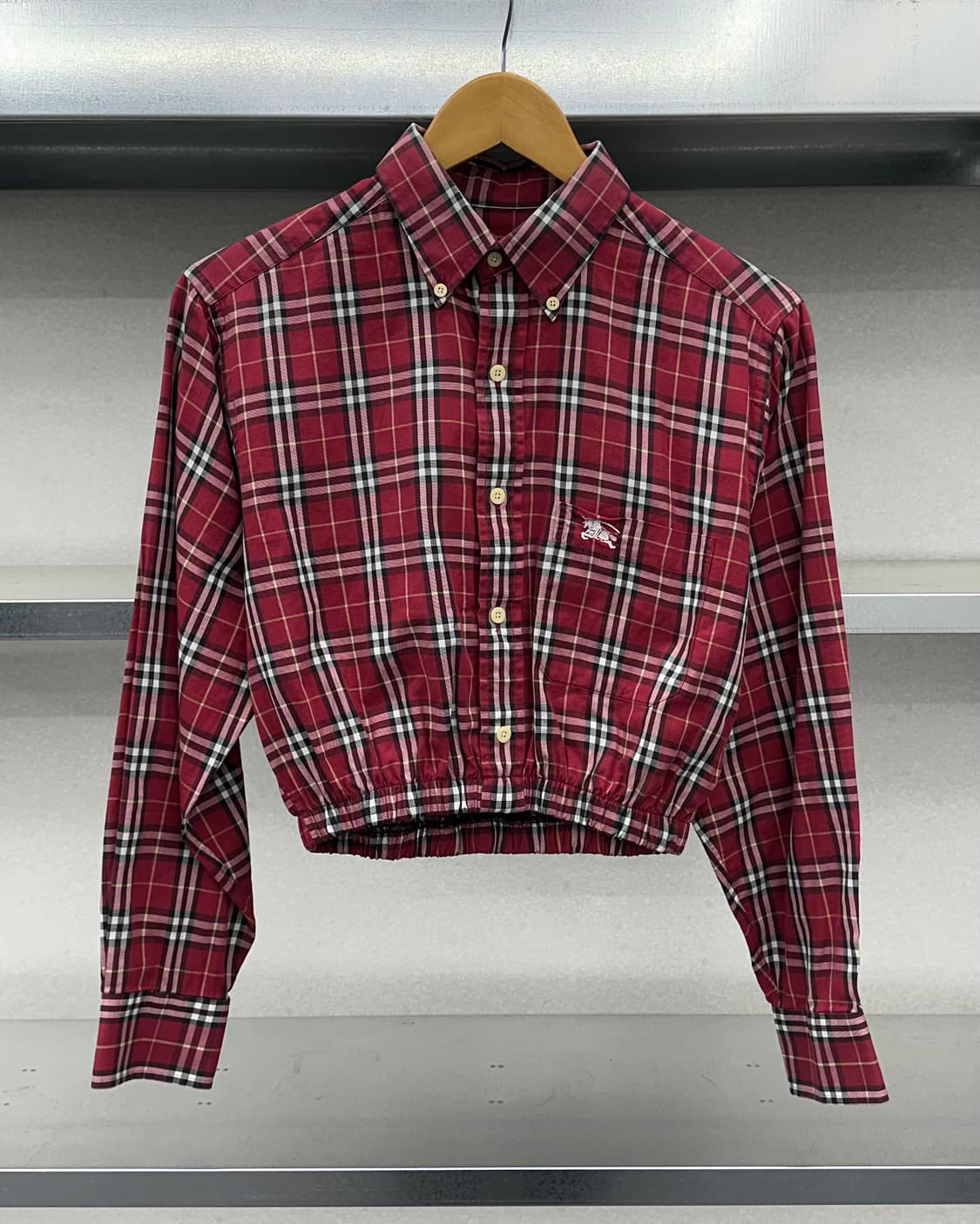 (WOMEN)버버리 크롭 셔츠-M1437 상품이미지2