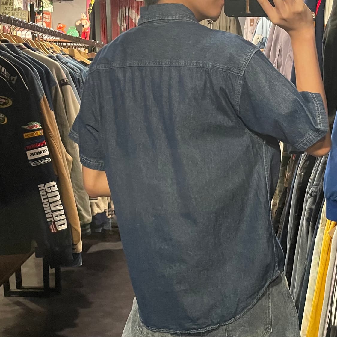 [IM] carhartt 칼하트 진청 데님 반팔셔츠 상품이미지7