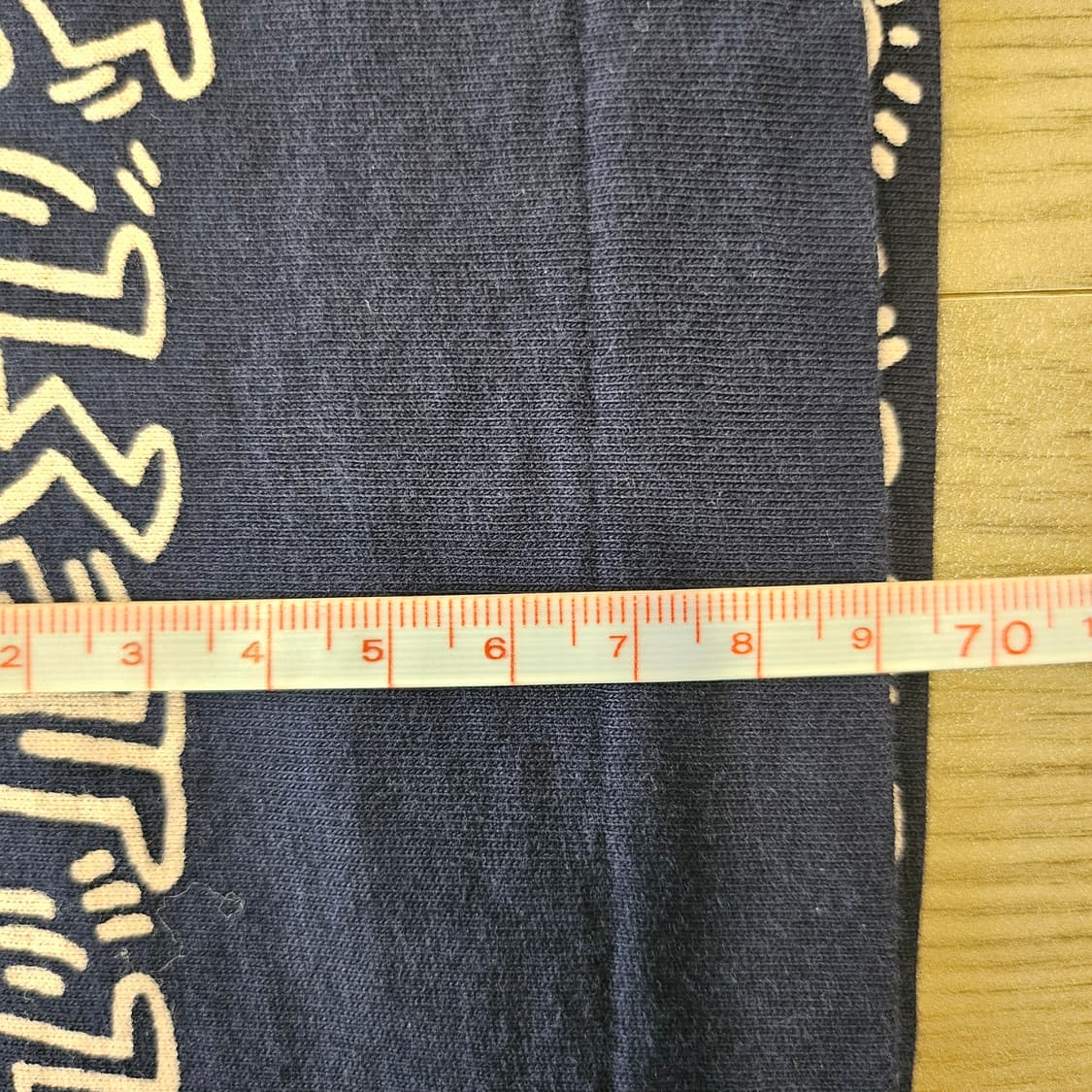 라코스테 키스해링 프린팅 네이비 티셔츠 (19SS) 상품이미지9