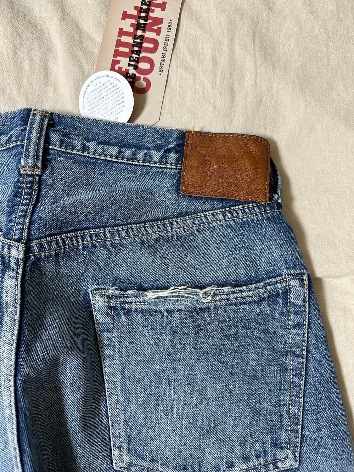 [32] 풀카운트 1341-0105 다트포드 데님 상품이미지5