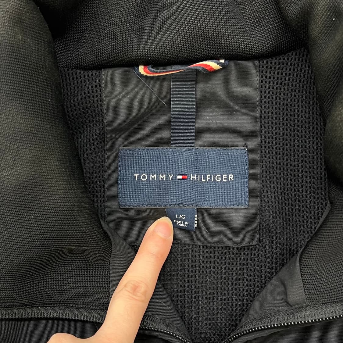 타미힐피거 레터링 바람막이 r2444 상품이미지6