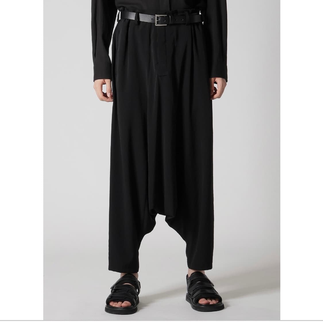 요지 야마모토 쁘르 옴므 턱시도 사루엘 펜츠 25SS  싸이즈 3 상품이미지2