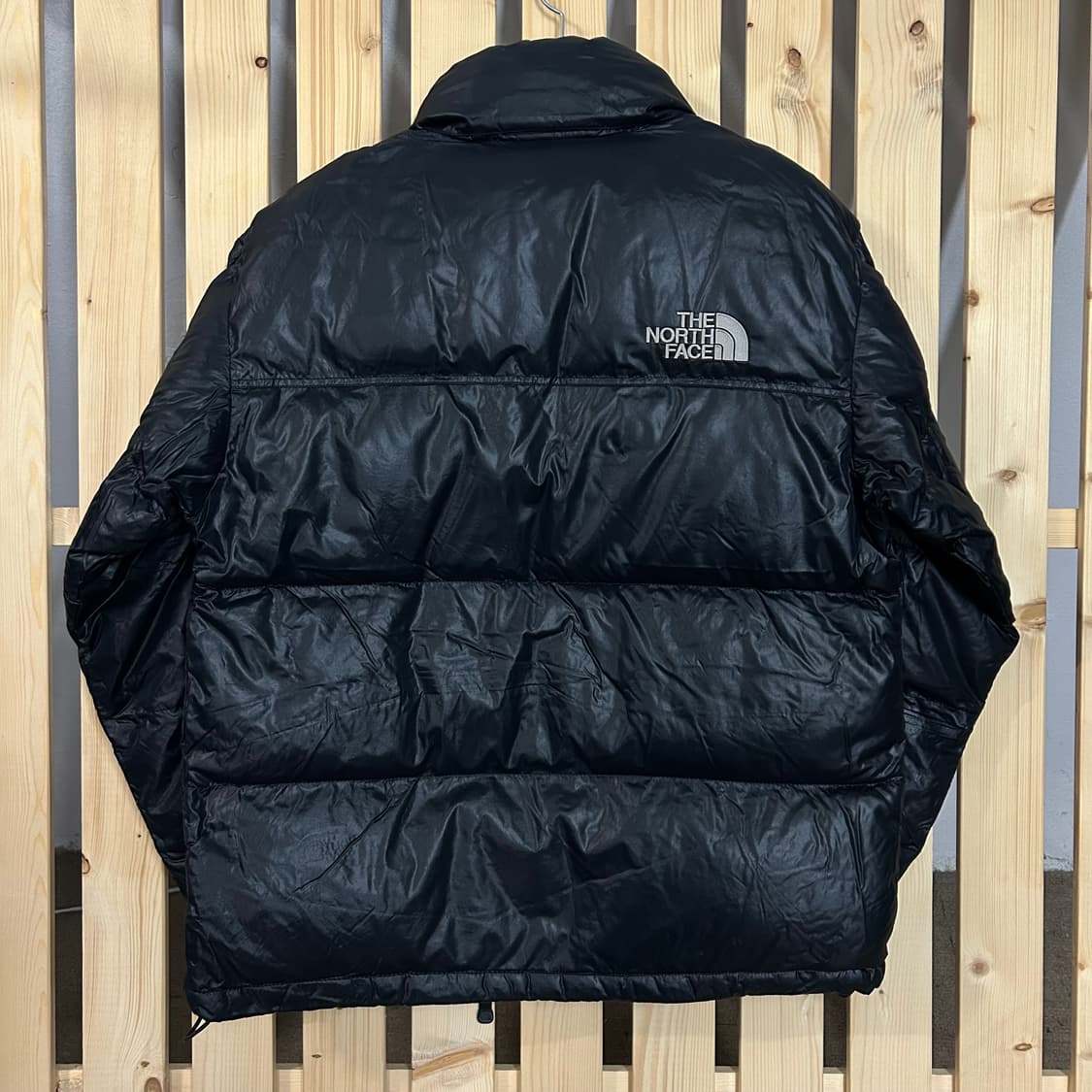 (90) 구 노스페이스 눕시 700 패딩 유광 블랙 상품이미지7