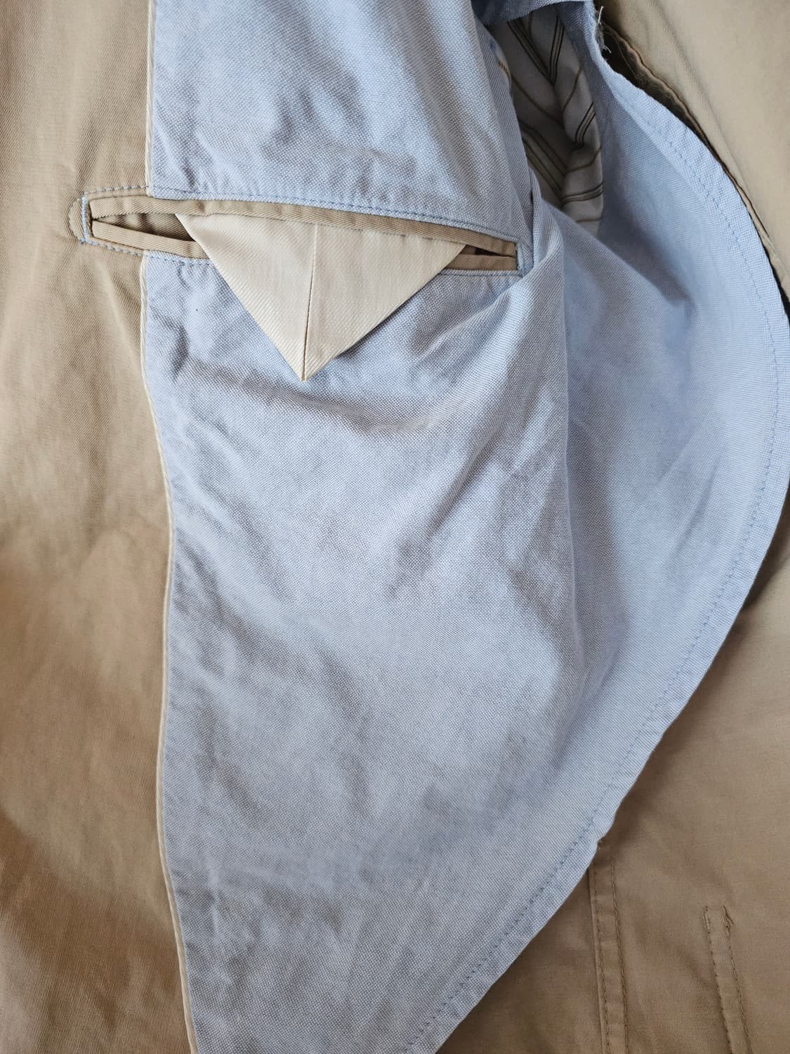 HAZZYS 헤지스 코튼 블레이저 110 / 남성 봄가을 자켓 / 세탁완 상품이미지6