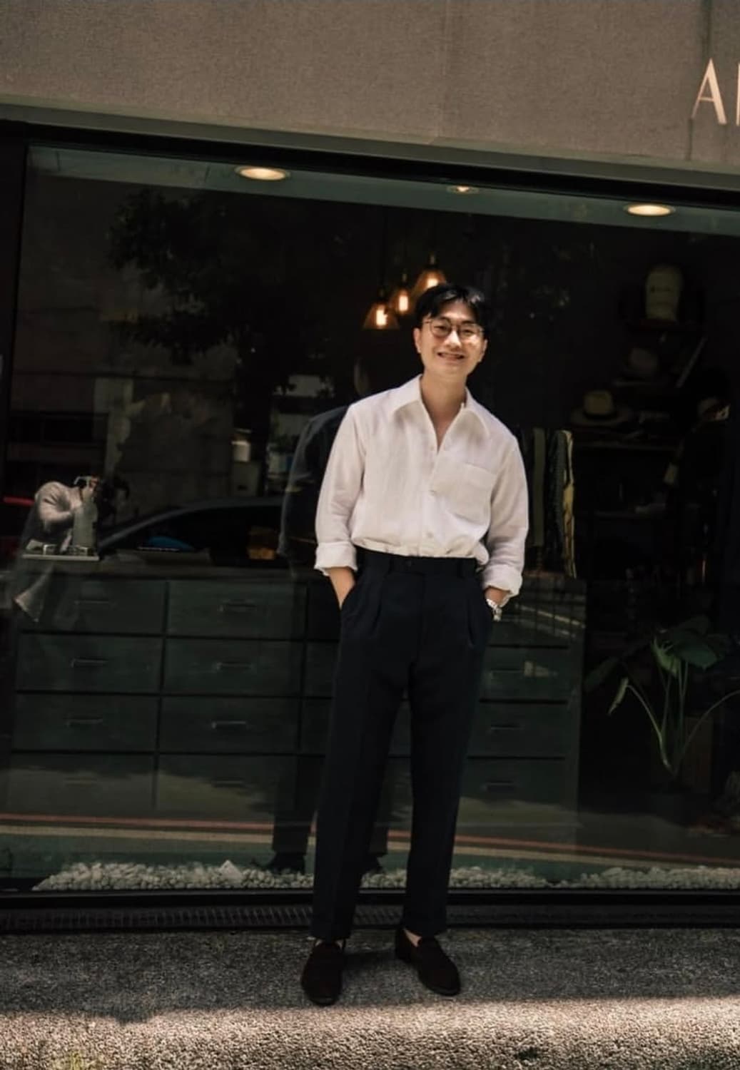 브라이슬랜드 카바나 셔츠 화이트 L사이즈(100~105) 상품이미지3