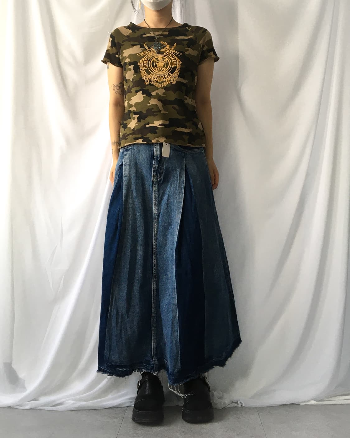 Came pattern t shirt 상품이미지7