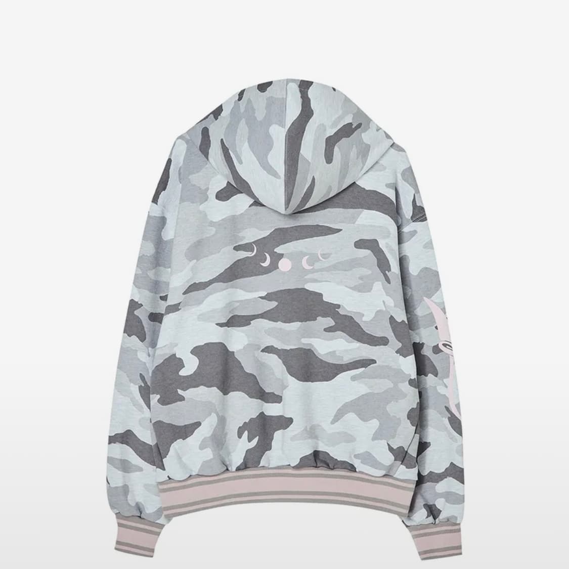 NYXX 엔와이엑스엑스 카모 후드집업 EMBLEM PRINTING HOO 상품이미지3