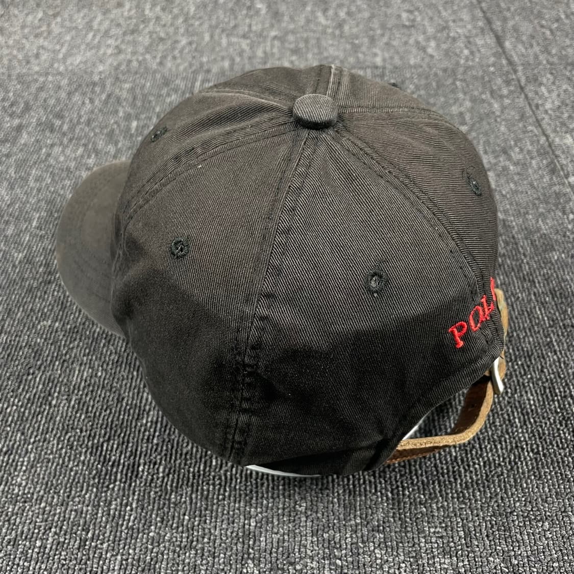 폴로 가죽 트랩 볼캡 상품이미지2