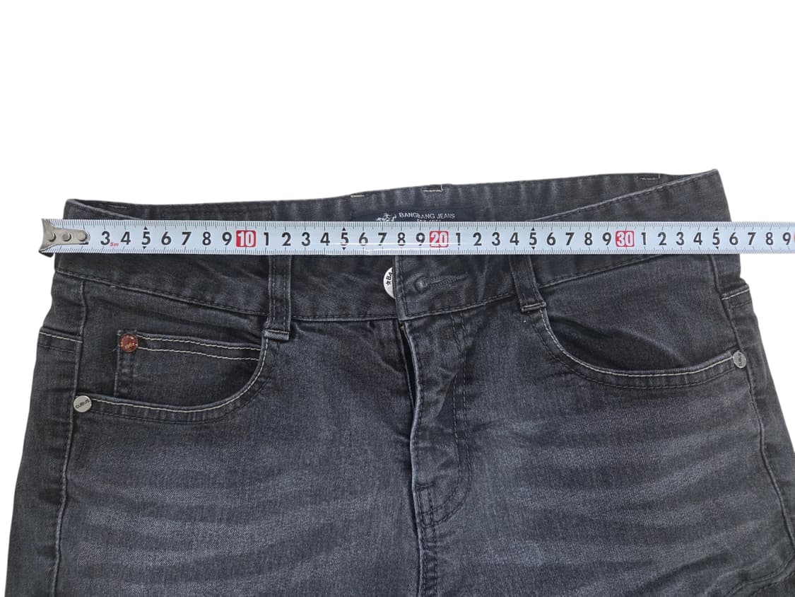 뱅뱅진스 여성 블랙 모토진 S사이즈 상품이미지7