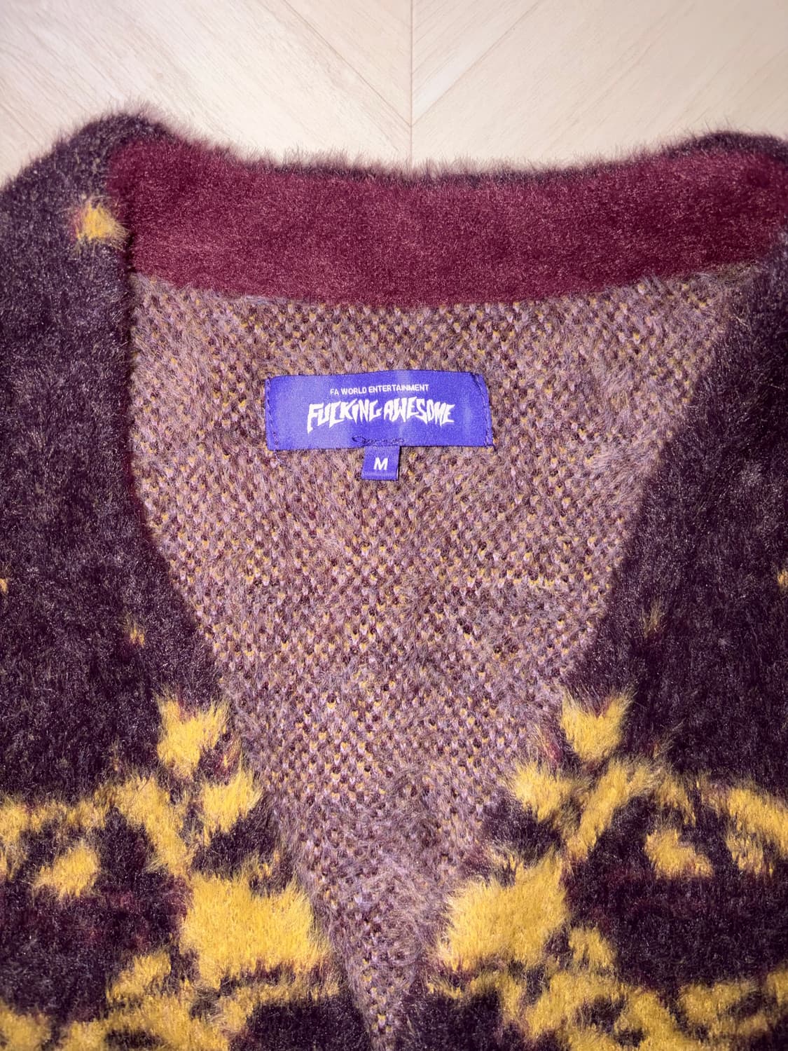 Fucking Awesome Hairy Water Cardigan AOP 상품이미지5